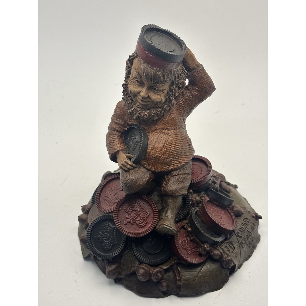 Tom‎ Clark CHUBBY Gnome Sculpture Figurine 1986 Vintage